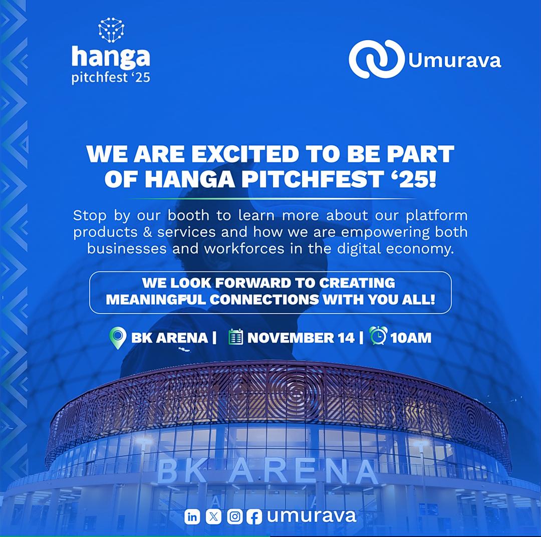 Umurava_'s tweet image. We are happy to share that we are exhibiting our solutions at Hanga PitchFest’25 organized by @hangapitchfest , @RwandaICT 
, and @UNDP_Rwanda  . 🥳

If you are here, visit our booth and let’s connect!

#HangaPitchFest’25 #StartUps #TechSolutions