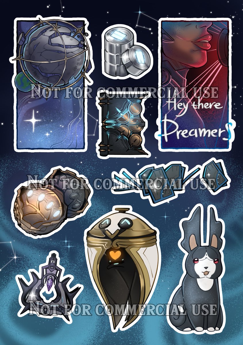 #Warframe #tennocreate #warframefanart 
 I'm gonna cover my whole iPad with these stickers I made! I've been spending way too much time in the hospital lately - figured some Warframe stuff could use some company for moral support 📷

🫶