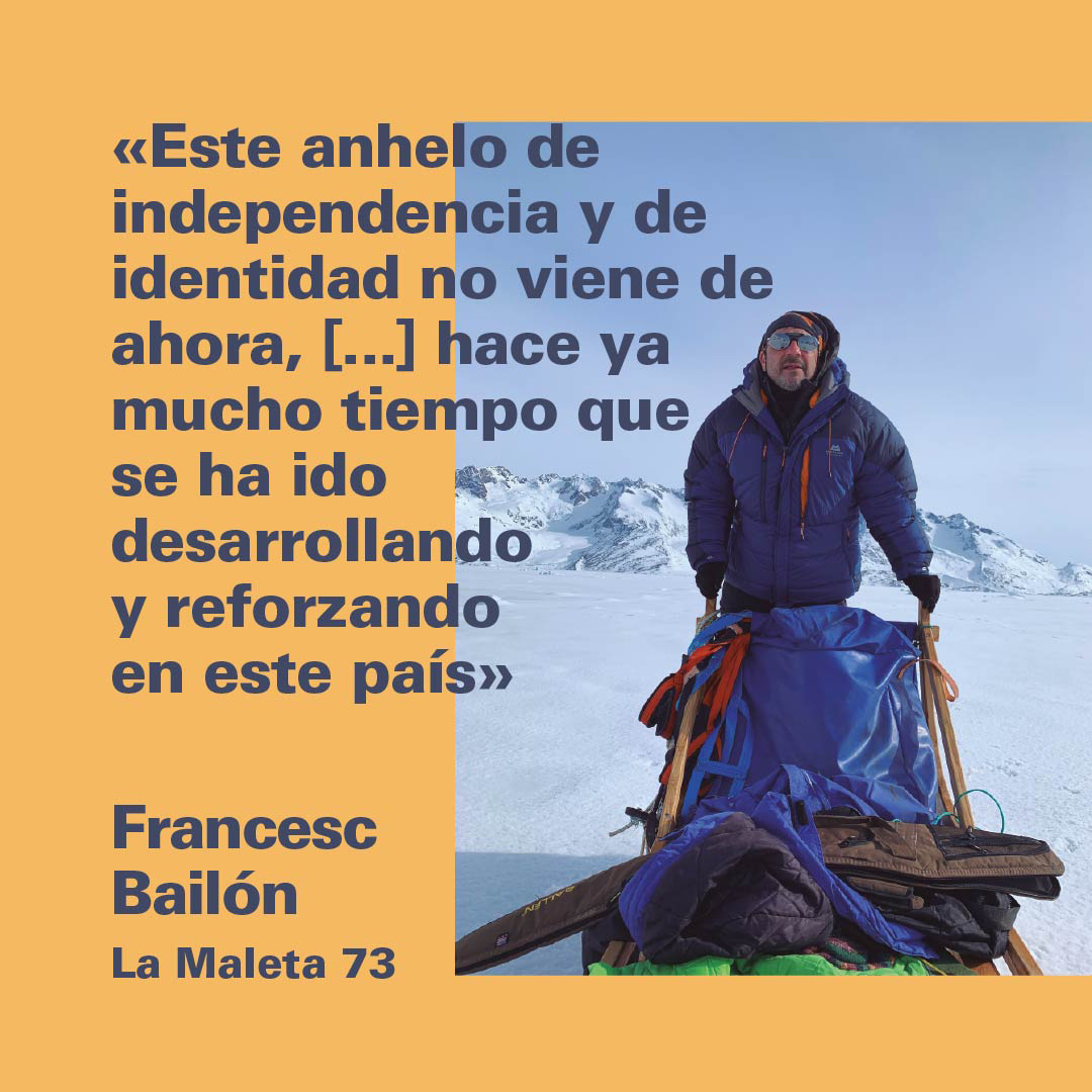 La Maleta 73. Groenlandia, el sueño de un pueblo hacia su independencia, por Francesc Bailón

¿Cuál es el sueño de tu pueblo? La independencia, para mantener nuestra tierra y nuestra identidad.

Upaluk Poppel, ciudadano groenlandés, Fórum Barcelona 2004