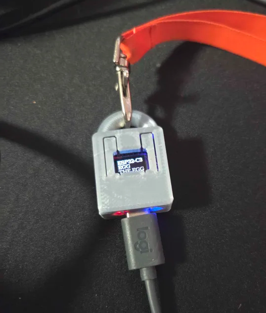 OpensecurityP's tweet photo. Taki gadżet szykujemy dla każdego uczestnika G(z)eek - Geek &amp; Hack Fest jako pamiątkowy identyfikator. Będzie on wykorzystywany też w CTF-ie. Jeśli jeszcze nie wiecie co to #gzeek - link w komentarzu. https://t.co/A8FFAyvl4a