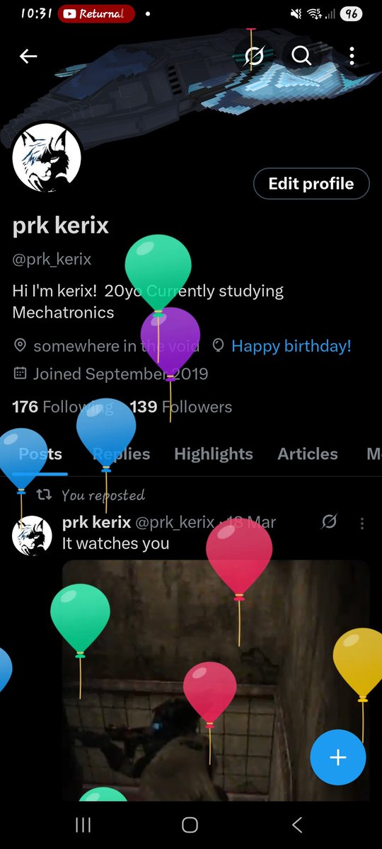 It's that time of the year again
I'm twenty now