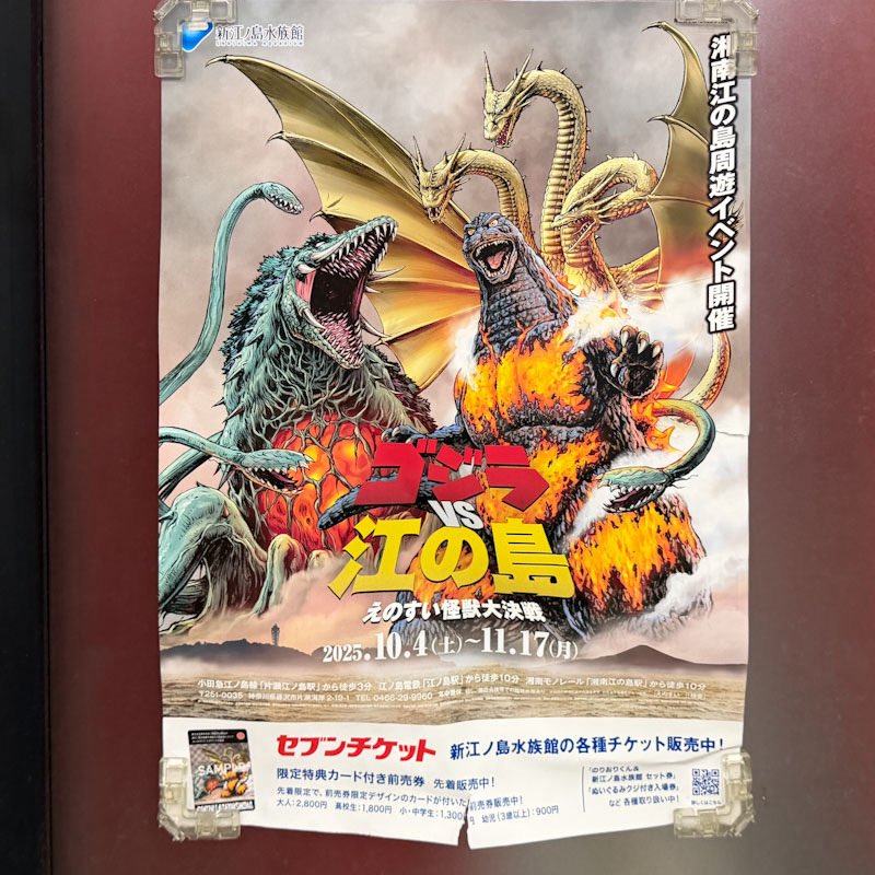 ゴジラvs江の島