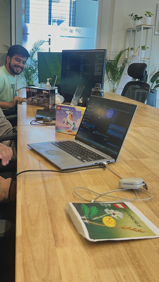 gaikwadmrunal's tweet image. @itznishuu_ gave the cutest Lego’s for children’s day 😭