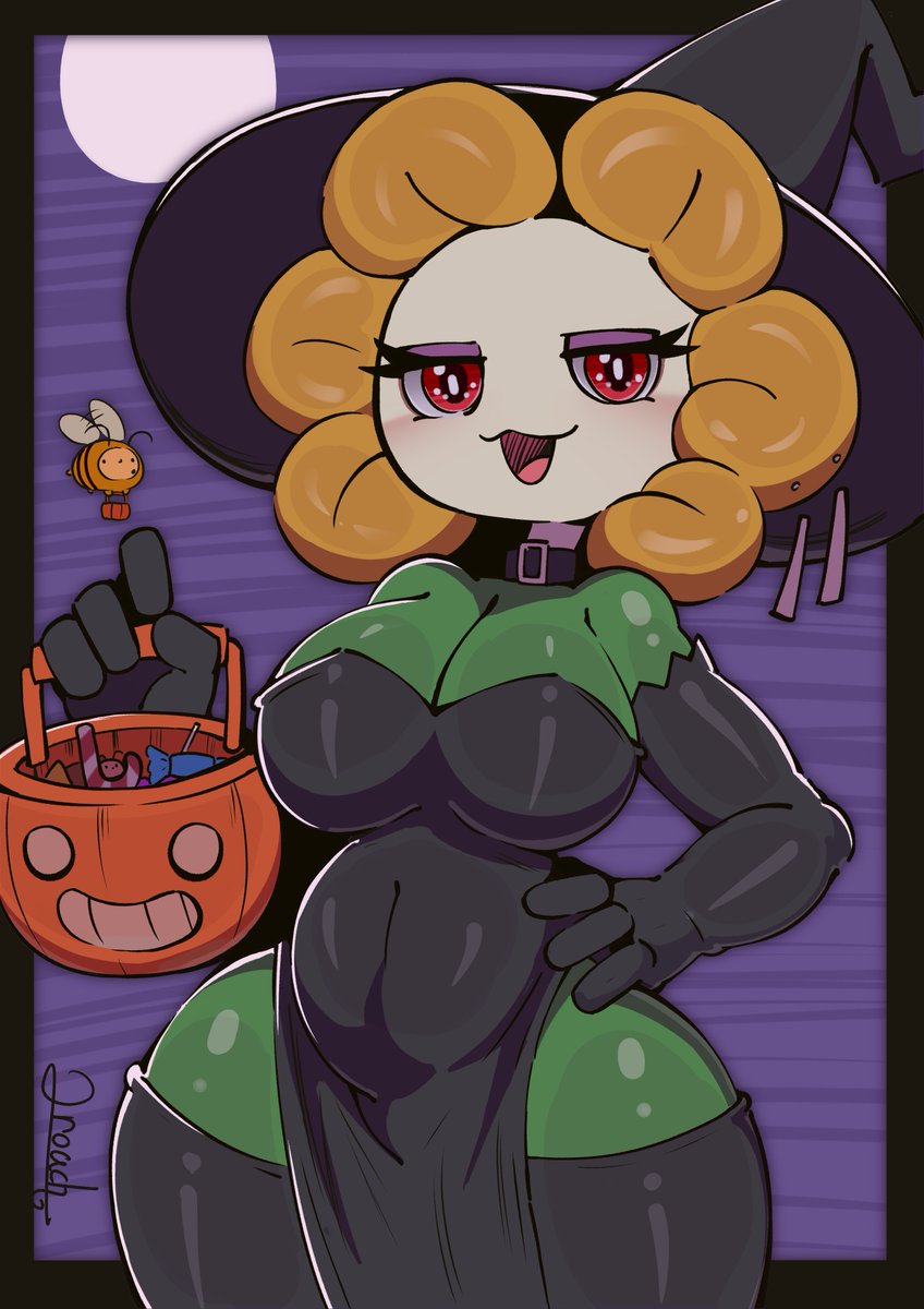 万圣女巫小花花
#人外 #传说之下 #undertale #绘画