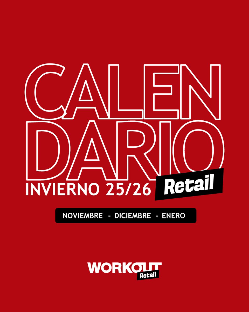 WorkoutRetail's tweet image. 🎄 Black Friday, Navidad, Reyes, Rebajas… Llega la época clave del retail.
Guarda este calendario y planifica cuándo activar tus acciones. 🛠️ En Workout Retail transformamos cada fecha en resultados visibles.

#WorkoutRetail #CalendarioRetail #RetailMarketing