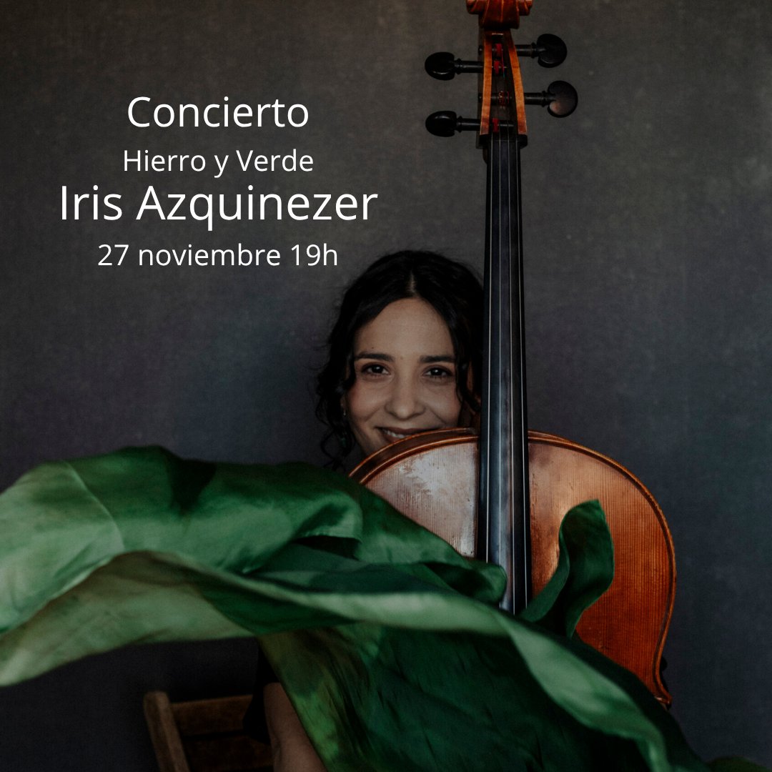 CarlosdeAmberes's tweet photo. Bach reinventado: Hierro y Verde
Iris Azquinezer une las Suites de Bach con su música contemporánea en un viaje musical único.
📅 27/11 · 19h
📍 Fundación Carlos de Amberes, Madrid
🎟️ Entradas: 18-22€ | 2x22€
➡️ https://t.co/996v3cs5FY
#festivalrenacen https://t.co/HQAYRR7UxX