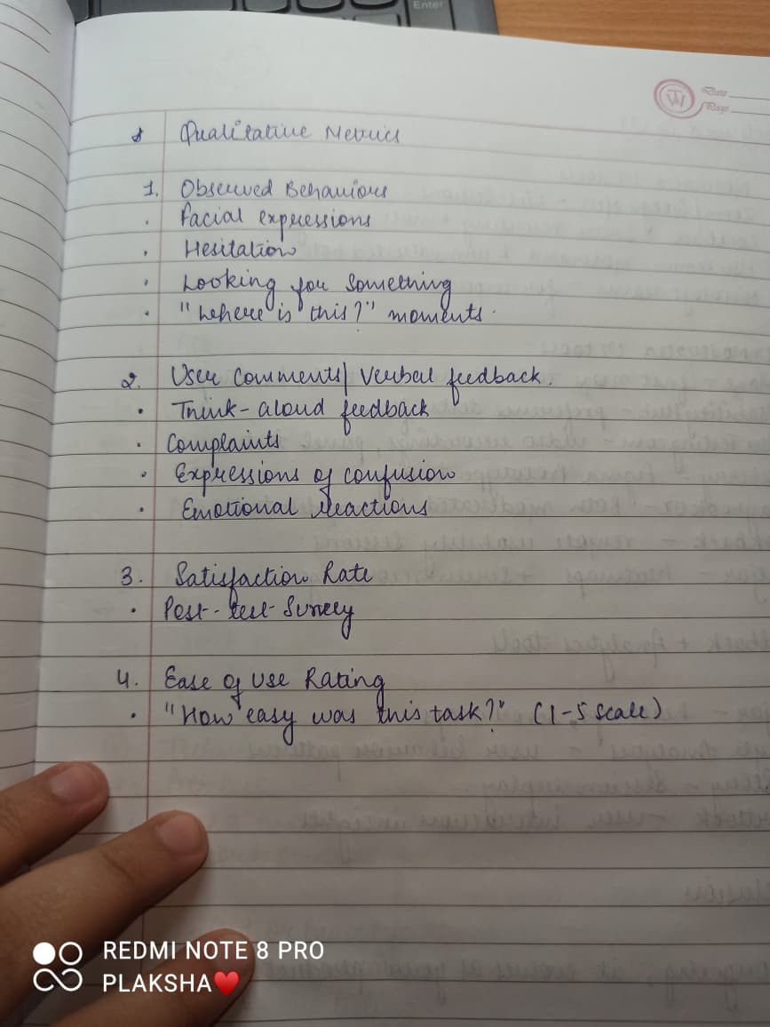 Plaksha_'s tweet image. Day 20 of my 70-Day Design Challenge 📈🔍
Dived into UX metrics today and wow, they’re way more complex than they look.
Usability testing metrics ≠ A/B testing metrics!
Different goals, different data.
#Day20 #UXMetrics #UsabilityTesting #ABTesting