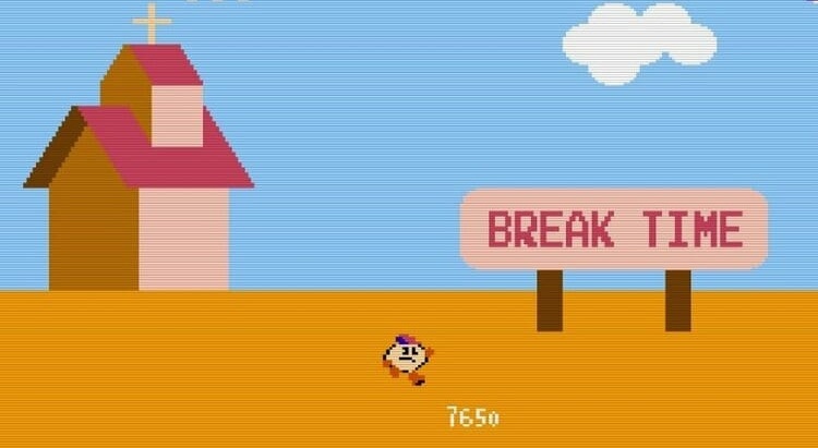 ts76573's tweet image. 高得点…
昔…これを出すのに必死でした…
ナムコのパックランドで中間地点でゴール時にピッタリのタイミングでジャンプと着地を成功させると出る！
【7650点】
アーケードでも難しいですがファミコン版は更にムズい！！

 #レトロゲーム #レトロアーケード
#レトロコンシューマー