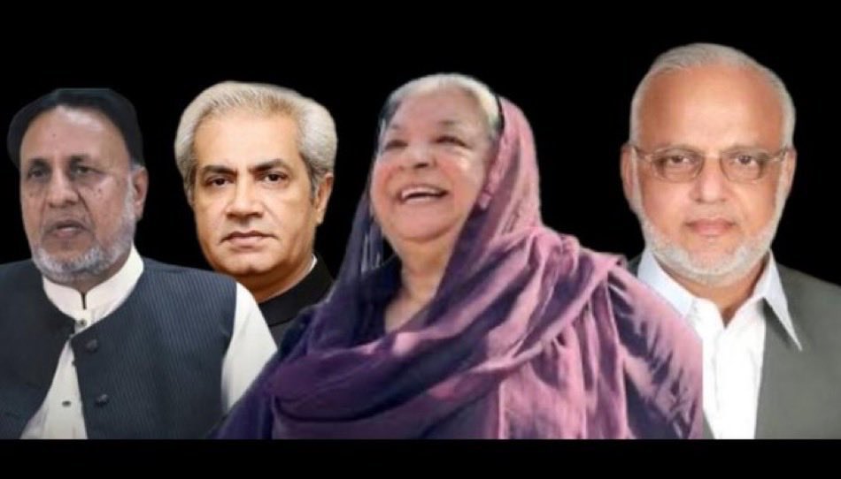 ایک سابق گورنر، ایک سینیٹر، پاکستان کی صفِ اول کی گائناکالوجسٹ اور کینسر سروائیور، اور ایک صوبائی وزیر
یہ سب بھی چاہیں تو جھوٹی سزاؤں سے استثنا حاصل کرنے کے لیے جعلی حکومت اور اسٹیبلشمنٹ کے ساتھ ہر طرح کی ڈیل کر سکتے تھے۔
مگر انہوں نے وہ راستہ نہیں چُنا۔
انہوں نے حسینیت کا راستہ