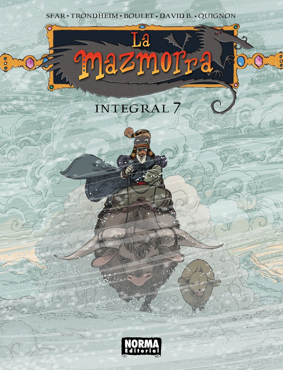 NormaEditorial's tweet image. ¡Es hora de regresar a LA MAZMORRA! 🗯

Retomamos la colección integral de la serie de Sfar y Trondheim.

Este tomo agrupa cuatro nuevos álbumes del ciclo Cénit y dos del ciclo Monstruos. ¡A disfrutar!😀

¡El 21/11📚en librerías!

📍Más info👉 bit.ly/NormaNoviembre…