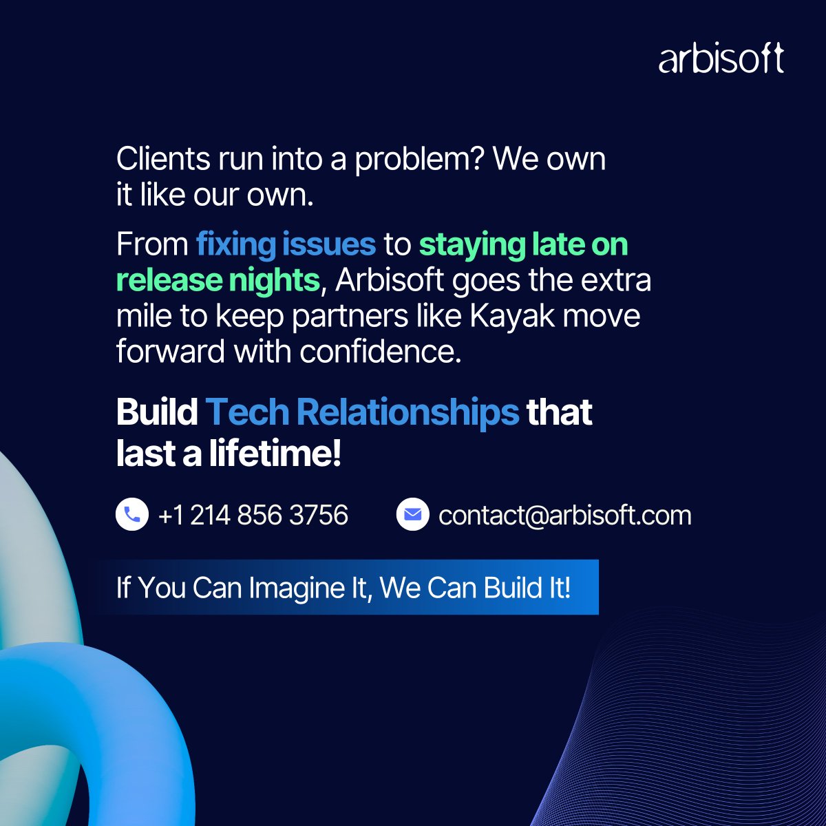 arbisoft's tweet image. Reliability isn’t promised, it’s proven!
That’s why Amy Marshall at @KAYAK trusts Arbisoft to jump in, sort issues fast, and stay until the job’s done.

Looking for that kind of partnership? Let&apos;s talk: bit.ly/4i1YJ8b

#TechPartnerships #Testimonial #Arbisoft #Kayak