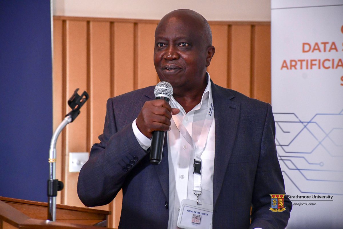 iLabAfrica's tweet image. “Digital agriculture integrates sensors, AI &amp;amp; data analytics to optimize every inch of the farm.”

Prof. Okoth breaks down how data-driven tools boost productivity, sustainability &amp;amp; decision making across the agricultural value chain

#GDSAI2025

#DigitalFarming #SmartAgriculture
