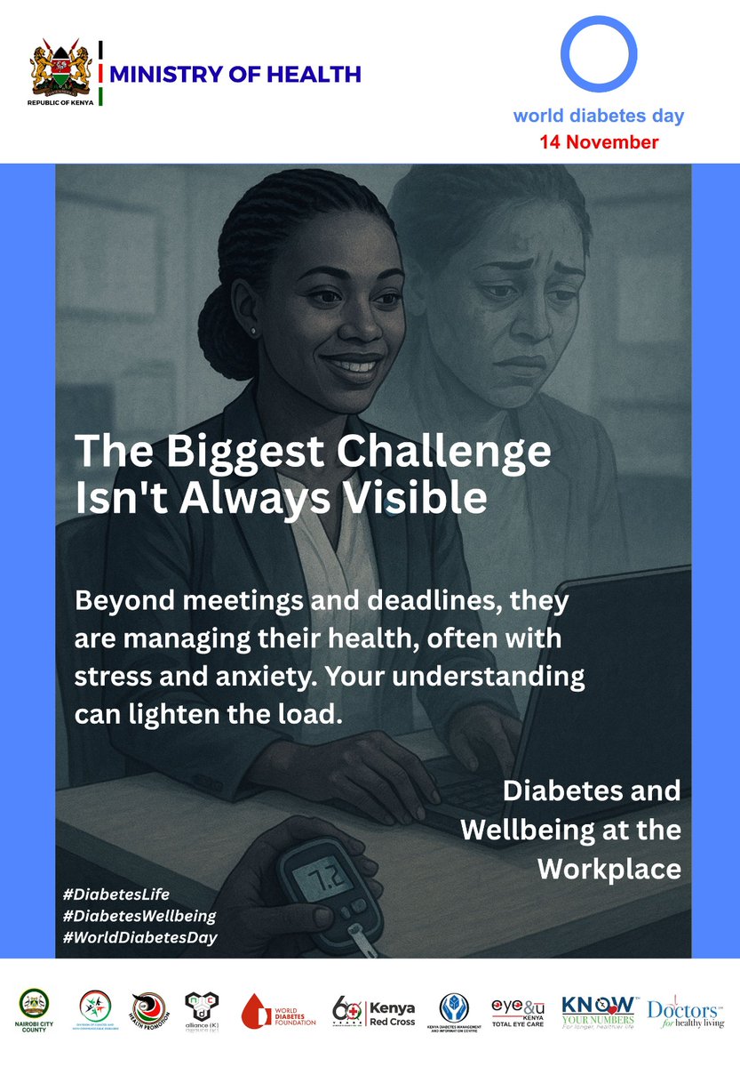 Diabetes in the workplace

World Diabetes Day
#ncds #diabetesawareness #worlddiabetesday