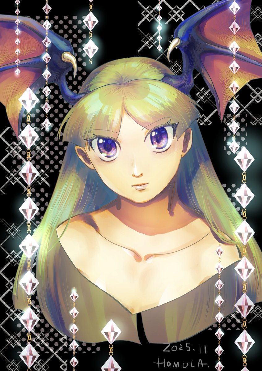 モリガン　イラスト モリガン描きました!