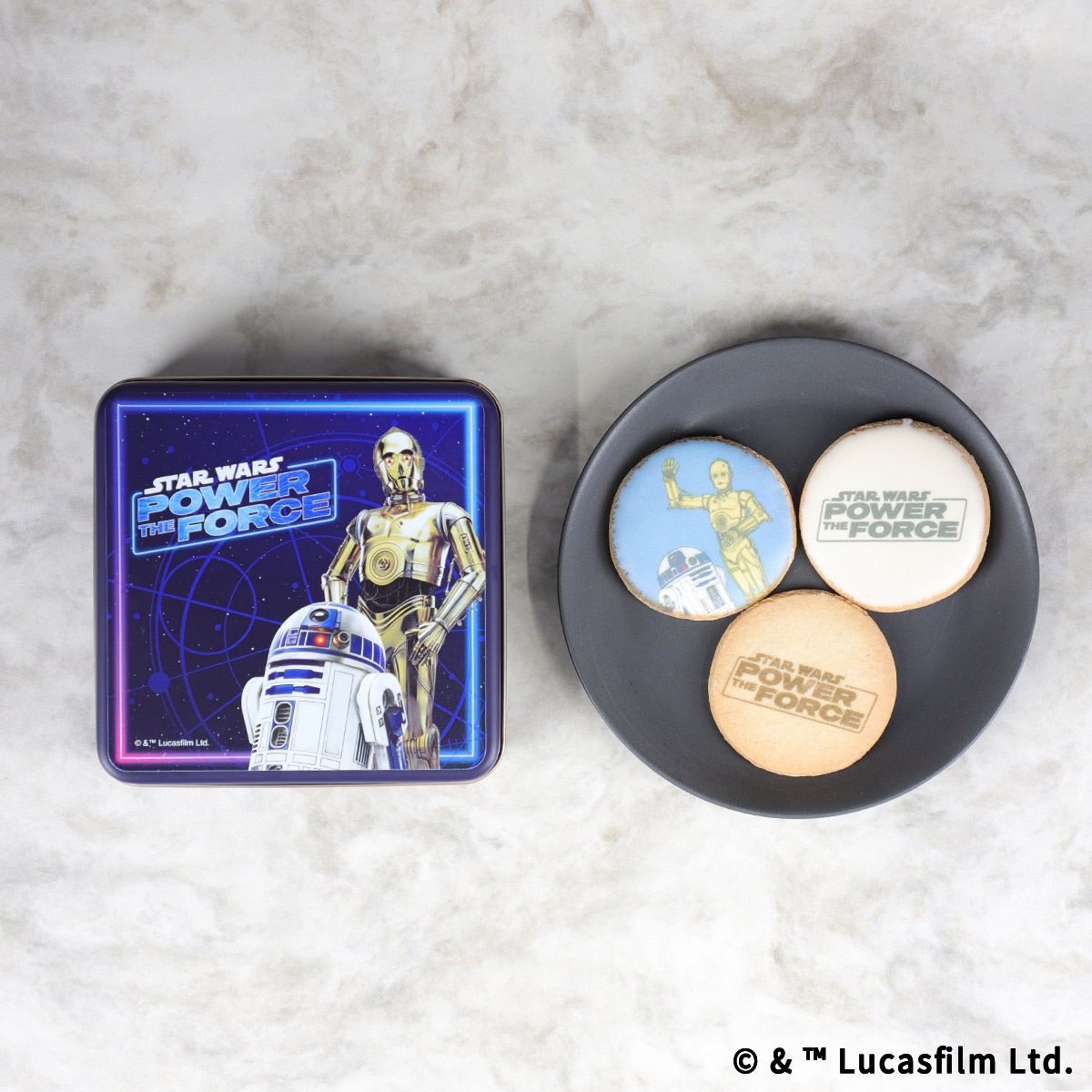 先日買ったスター・ウォーズのクッキー缶🍪NEW PRICEで半額になってい