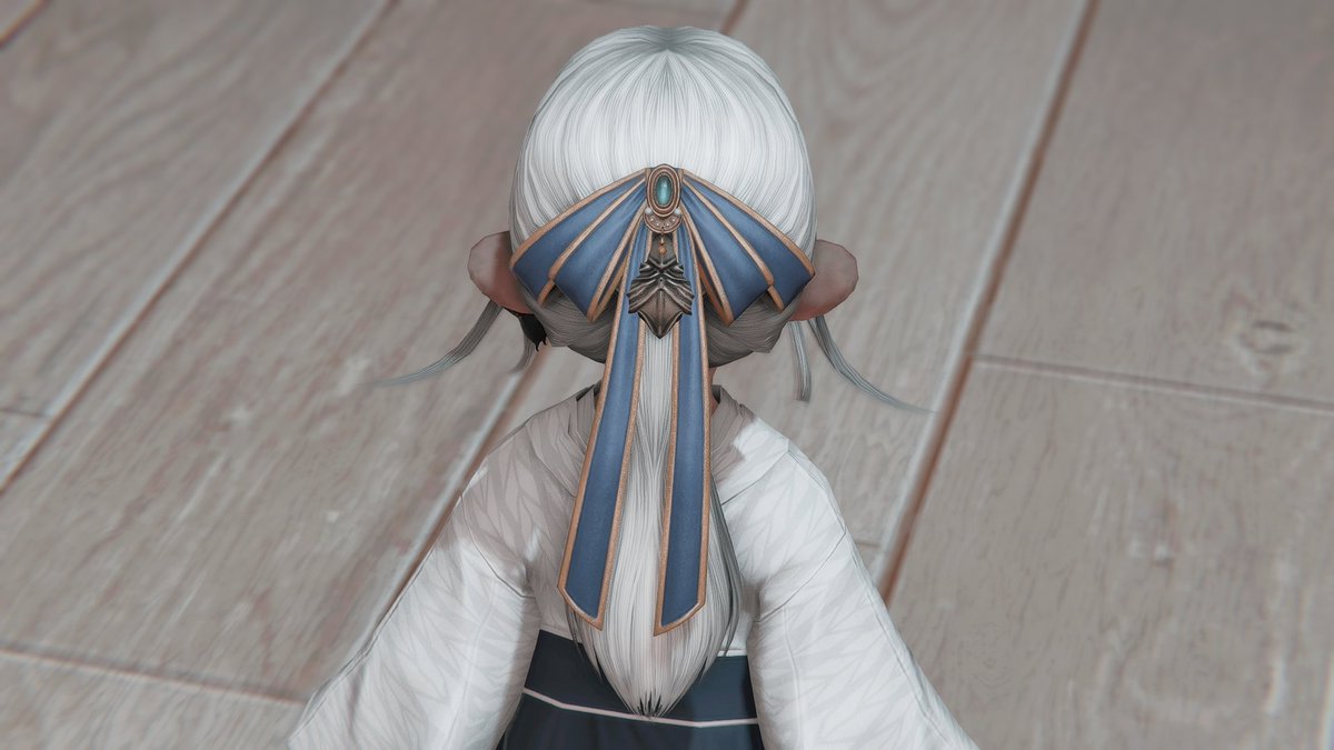 p1ngu1ny0's tweet image. オメガF × サベネアンリボン
#FF14