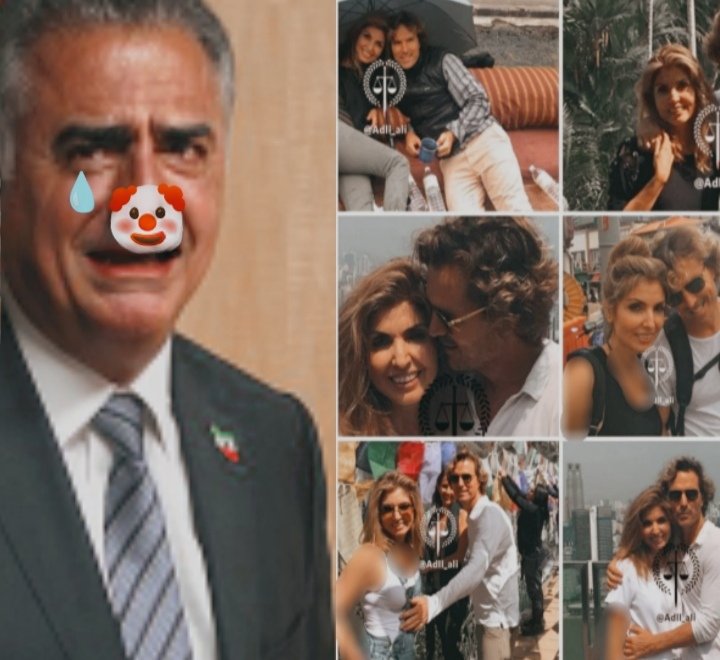 Dude couldn't control his wife and is dreaming about controlling Iran 🤣🤣