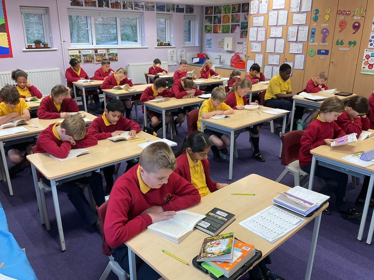 You could hear a pin drop in our reading today! Engrossed in books - what a delight! <a href="/StJamesYear6/">Chorley St James Year 6</a> <a href="/StJamesChorley/">Chorley St James</a>