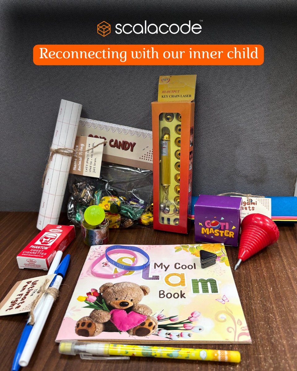 scala_code's tweet image. Celebrating the creativity and joy of our inner child 
Happy Children’s Day from ScalaCode! 

#ChildrensDay #LifeAtScalaCode #OfficeVibes #scalacode