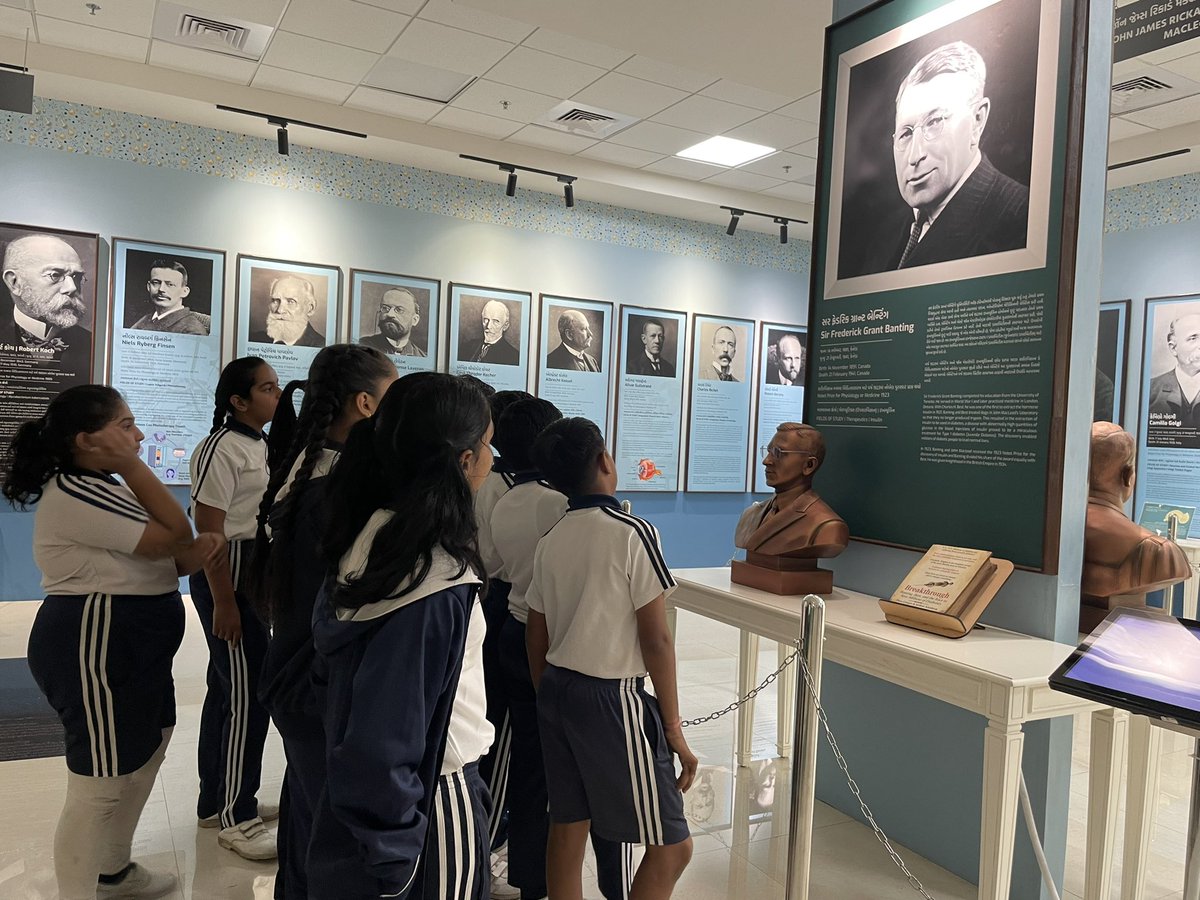 today on @rscbhavnagar celebrated  #WorldDiabetesDay.the legacy of #SirFrederickBanting  His co-discovery of #insulin in 1921 gave the world the "key" to manage high #BloodSugar caused by diabetes. This breakthrough transformed a deadly diagnosis into a treatable condition.
