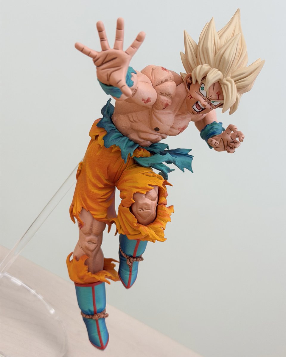 造形天下一武道会 5 其之一 超サイヤ人 孫悟空 塗らせていただきました✨