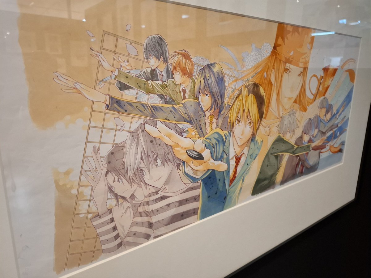 カラー絵は表紙以外はそんなに知らんかったから新鮮で美しい

これとか絵柄が新妻エイジっぽいからバクマン。描いてた時のやつかな？