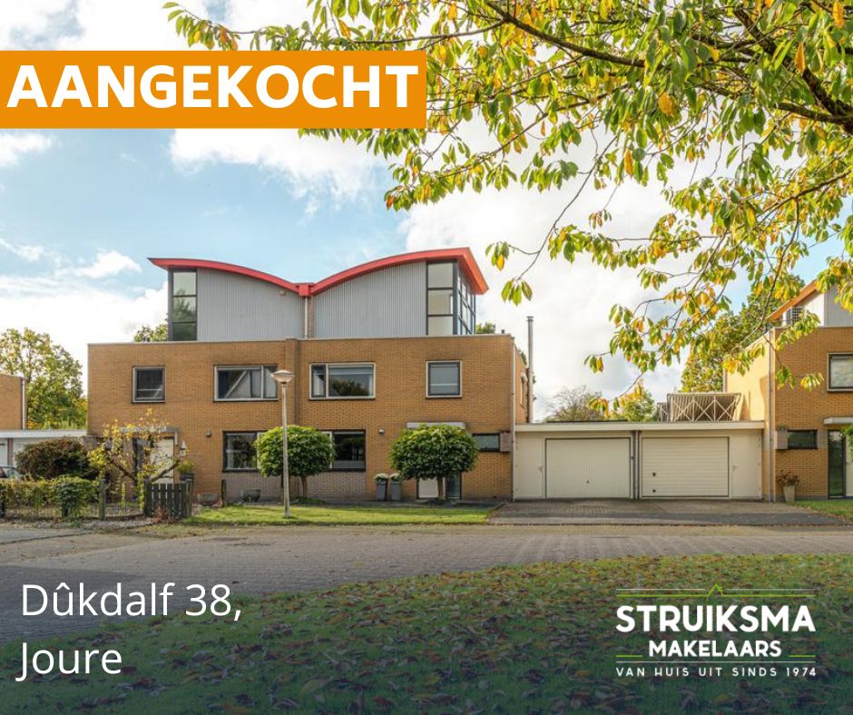 ✅ Ook bij deze 𝘸𝘰𝘯𝘪𝘯𝘨 𝘪𝘯 #𝘑𝘰𝘶𝘳𝘦 hebben wij de koper begeleid bij de aankoop. 𝗕𝗲𝗻𝘁 𝘂 𝗼𝗼𝗸 𝗼𝗽 𝘇𝗼𝗲𝗸 𝗻𝗮𝗮𝗿 𝗲𝗲𝗻 #𝗮𝗮𝗻𝗸𝗼𝗼𝗽𝗺𝗮𝗸𝗲𝗹𝗮𝗮𝗿? Neem gerust contact 📧☎️ met ons op!ℹ️struiksmamakelaars.nl/aankoopmakelaa… 𝘃𝗶𝗮 𝗦𝘁𝗿𝘂𝗶𝗸𝘀𝗺𝗮 𝗠𝗮𝗸𝗲𝗹𝗮𝗮𝗿𝘀!