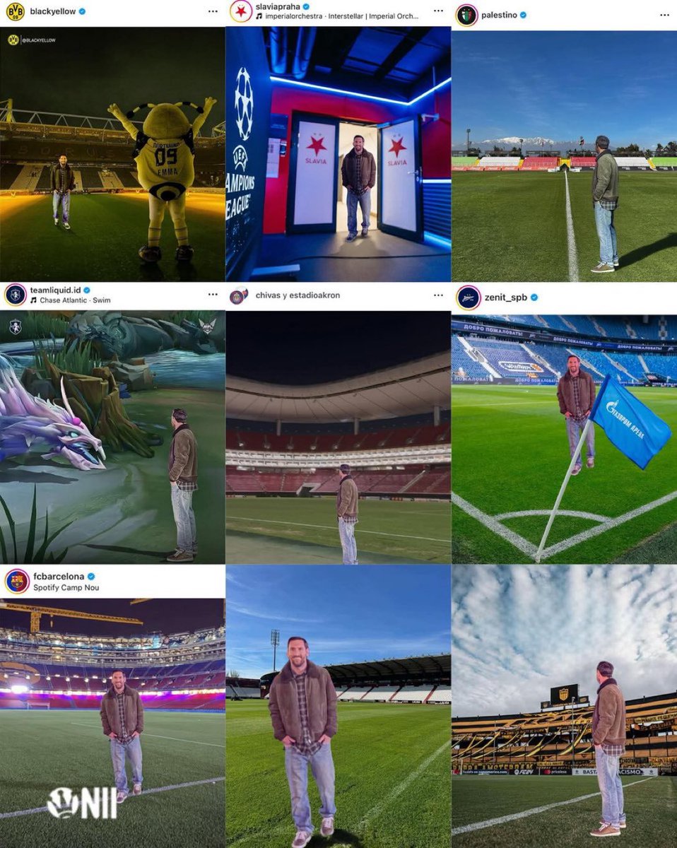 CrewsMat10's tweet image. Messi started a whole trend without even saying a word 😭🐐