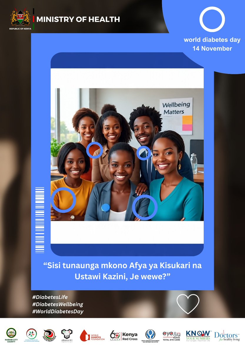 Diabetes in the workplace

World Diabetes Day
#ncds #diabetesawareness #worlddiabetesday