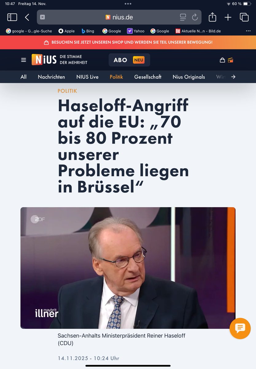 Ohhhhhhh, he du Herr Haselnuss…FLINTEN USCHI KOMMT AUS EURER PARTEI