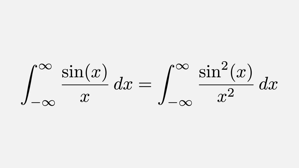 Here's a surprising identity that is also equal to π.
