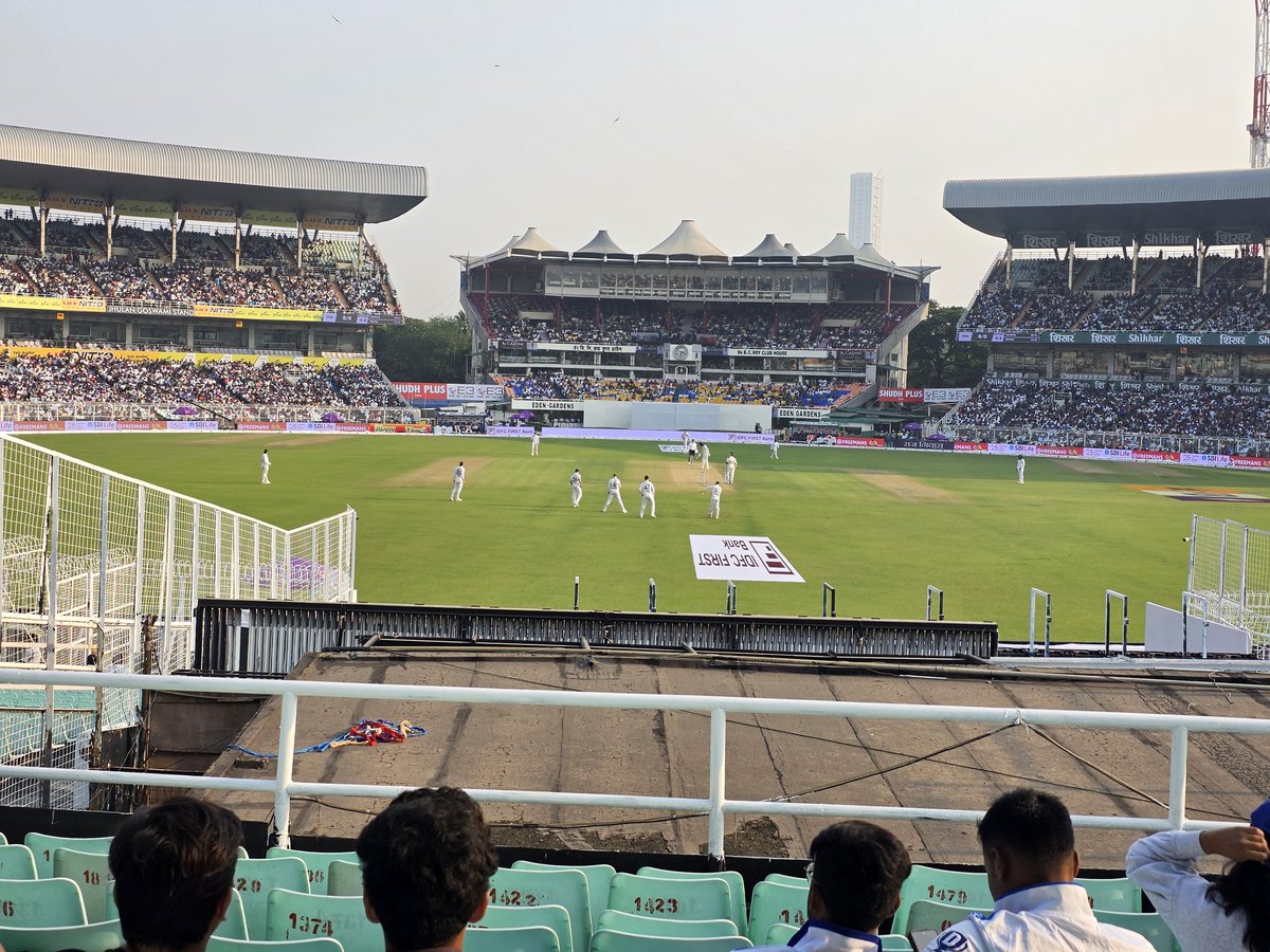 Is this India's biggest ever opening for a home test in recent times on a weekday? Maybe last 5 years.