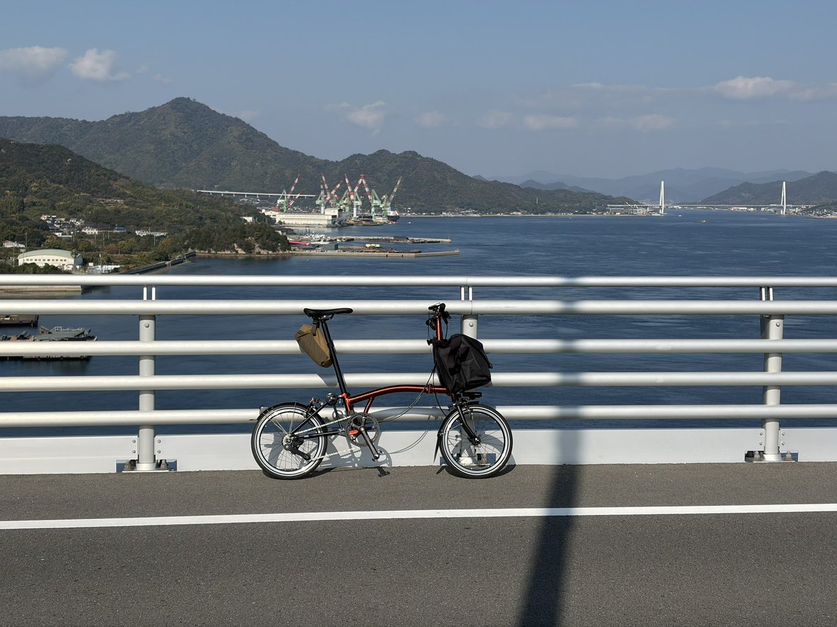 tdk8823's tweet photo. ゆめしま海道からのしまなみ海道 https://t.co/i5sZL183bu