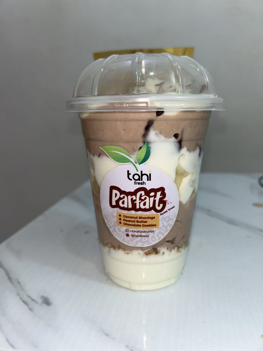 precisebabe's tweet image. Hello from Tahi Fresh! The weekend is upon us! Don’t forget to order!
Banana Bread - N1000
50cl Splash Yogurt - N2500
Big Cup Parfait - N4000
500ml Parfait - N5000