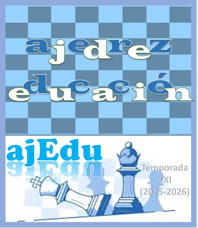 ¡¡Ha nacido otra nueva "criatura"!! de la colección Jaques Mates curriculares, editada por Chessy editorial.

Este viernes  presentamos portada y cita bibliográfica del segundo libro 📖.

👀 Mírala 👉🏾  🔗 ajedu.blogspot.com/p/libros-de-lo…
 
#ajEdu4 
<a href="/peremarques/">Pere Marques</a> <a href="/leontxogarcia/">Leontxo García</a>
