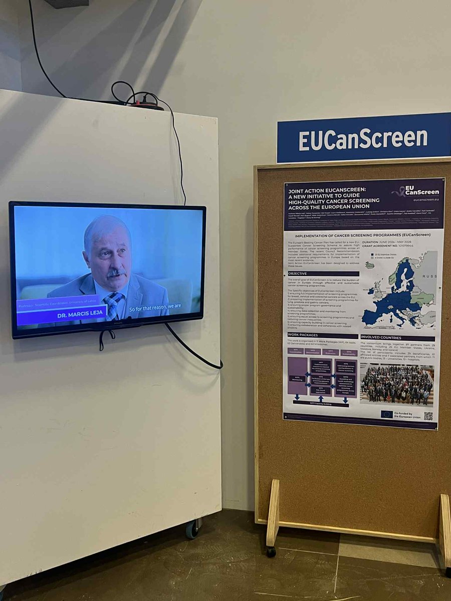 🌍 Great energy at Health in Europe: Joint Actions, Joint Future in Denmark 🇩🇰
Proud to see EUcanScreen represented by Prof. Mārcis Leja in a strong panel with experts from across Europe and WHO — discussing how to ensure long-term sustainability in EU4Health Joint Actions.
💙🇪🇺