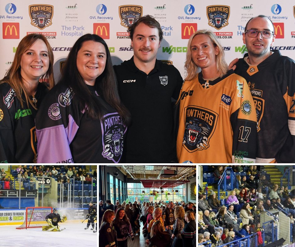 fidlerpepper's tweet image. Some of our team had a great time at Train with the Panthers through our ongoing sponsorship of Tim Doherty! 🏒💛 They watched training on the ice &amp;amp; met the team to kick off the season.

#NottinghamPanthers #TimDoherty #FidlerAndPepper