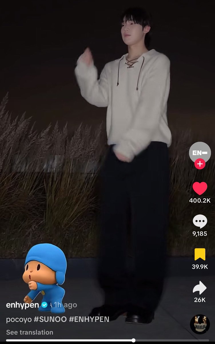 one of the biggest Kpop groups (enhypen) just posted the $pocoyo trend

celebrities are posting about pocoyo.

literally everyone is obsessed with pocoyo!

mindshare is going parabolic.