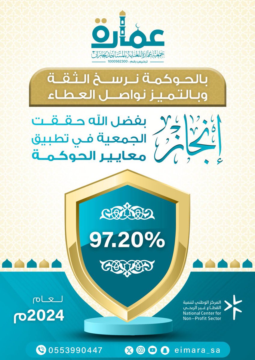 عمارة للعناية بالمساجد tweet media