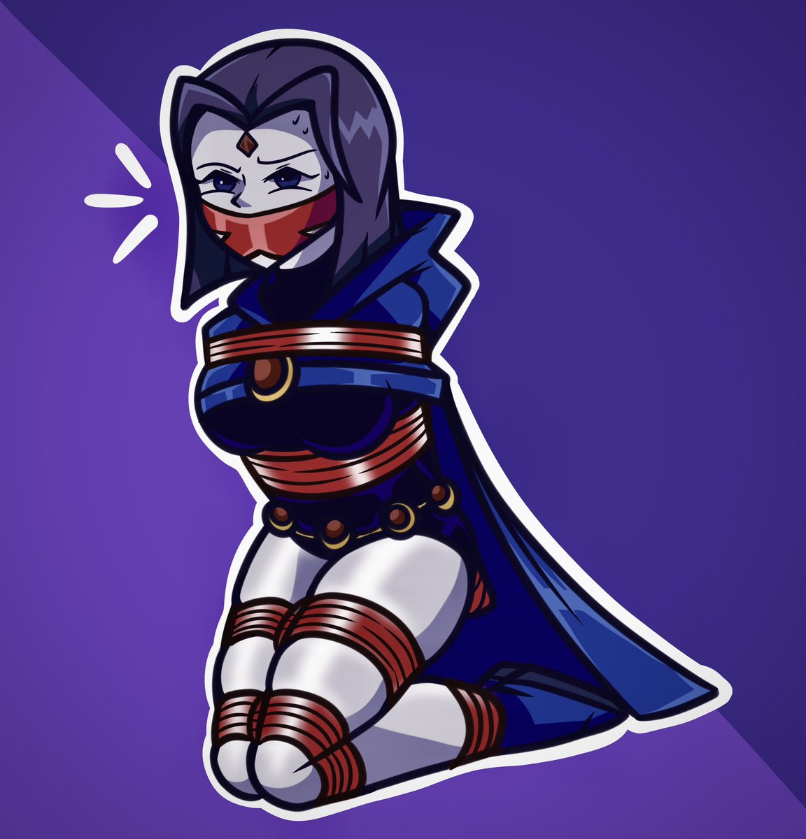 red ropes and tape :DD