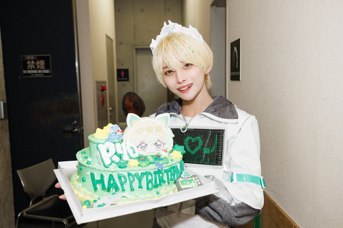 りょう生誕祭ご来場ありがとうございました💚 見つけてくれて、出会っ