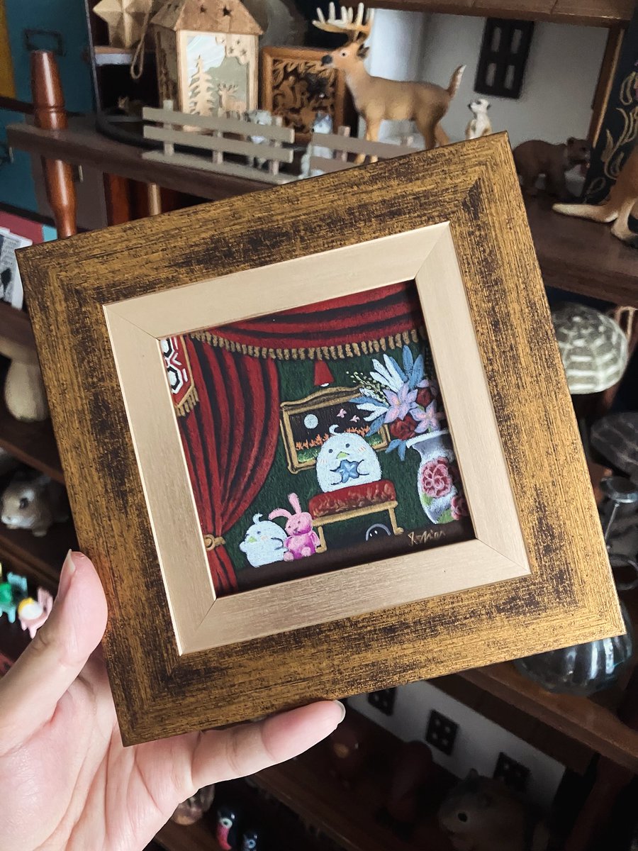 色鉛筆画 square ルーム #illustration #色鉛筆