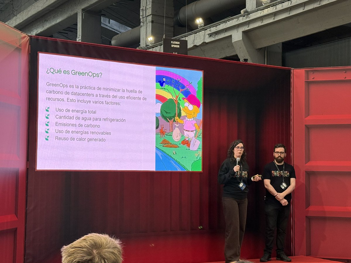 vattenbit's tweet image. Conociendo el mundo de #Kepler con @komodin y @vkmc para monitorizad el consumo de nuestra infra en kubernetes ♻️ en @nerdearla