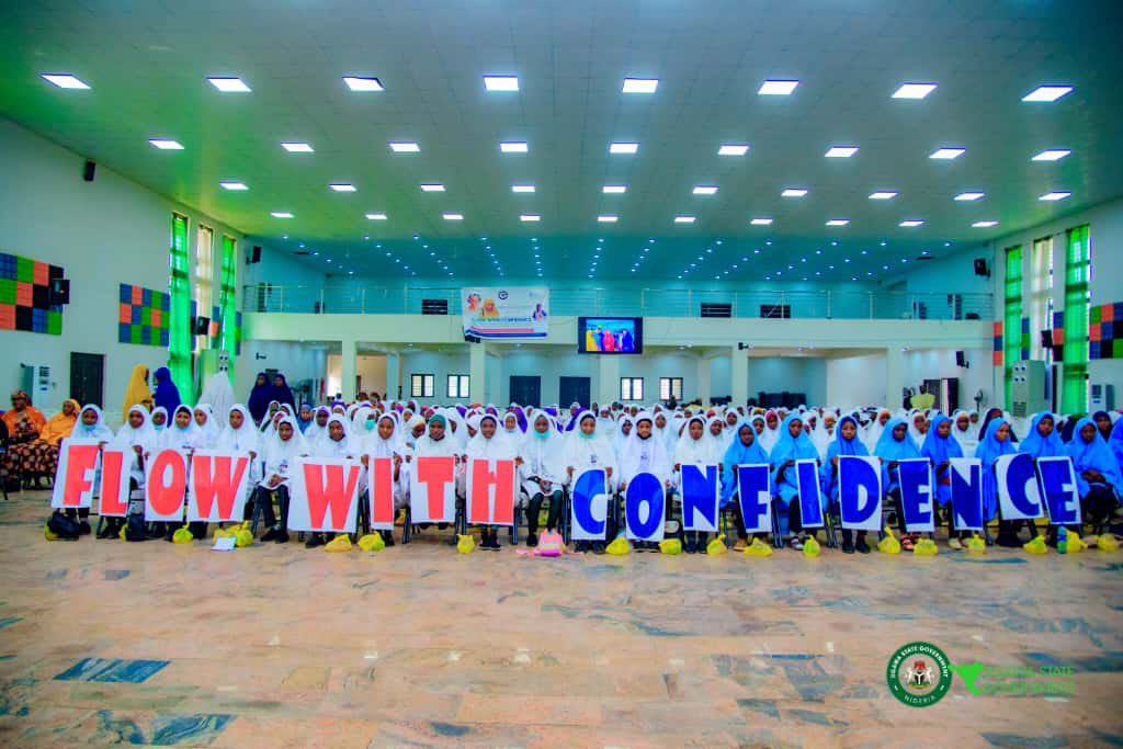 FirstLadyJigawa's tweet photo. Yesterday, we took a bold and impactful step as we distributed over 10,000 sanitary pads to female secondary school students in our state.

Girls’ education remains one of the most crucial pillars for the development of any community. When our girls are educated, empowered, and healthy, the future of our state becomes brighter, stronger, and more prosperous. This is why we continue to place young girls at the heart of our initiatives—ensuring they have the support, dignity, and resources they need to pursue their dreams confidently.

During the program, I encouraged all the students to stay focused, work hard, and remain committed to their studies. The Jigawa State Government is doing everything necessary to improve the quality of education, and we will continue to invest in their growth, wellbeing, and success.

We were honored by the presence of the Honorable Commissioner of Education and his team, the wife of the Secretary to the State Government, wives of members of the State House of Assembly, wives of Local Government Chairmen, the Governor’s aides, and many other government officials who joined us to show their support and solidarity.

Finally, we express our heartfelt appreciation to His Excellency, Malam Umar A. Namadi, FCA, the Executive Governor of Jigawa State—my beloved husband—for his unwavering support and encouragement throughout this milestone. His commitment to uplifting education and improving the welfare of our youth remains a source of inspiration for all of us.

May Almighty Allah continue to bless our dear state and Nigeria as a whole.

Hajiya Hadiza Umar A. Namadi
First Lady of Jigawa State.
