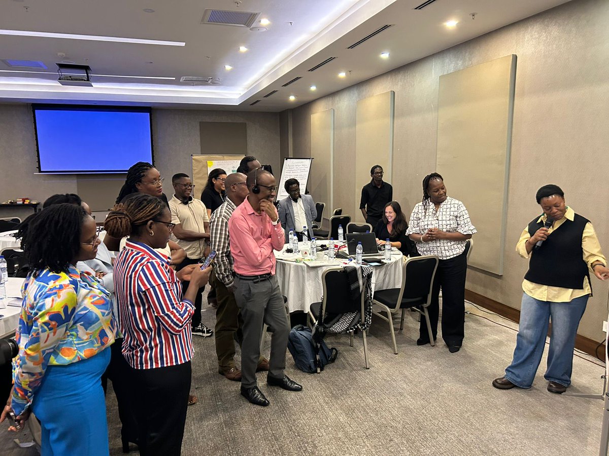aacjinaction's tweet photo. We just concluded the Strengthening Civil Society Outcome Harvesting Workshop in Mozambique!
AACJ, represented by @PACJA1, @naturaljustice & @FemnetProg reviewed progress under
@NetherlandsMoFA Partnerships & share models for strengthening local CSOs.
#AACJ #CJIFA #LocalAction https://t.co/OBn2UNmhTY