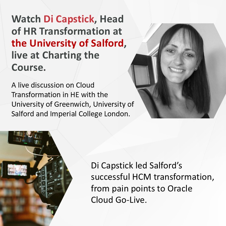 🎤Panellist Spotlight💡

Panellist - Di Capstick

Di Capstick joins Charting the Course to share Salford's experience of moving from legacy systems to Oracle Cloud HCM.

 👉 okt.to/loN3ph

#HigherEd #EducationTechnology #university #Oracle #ERPSoftware #HCM #payroll