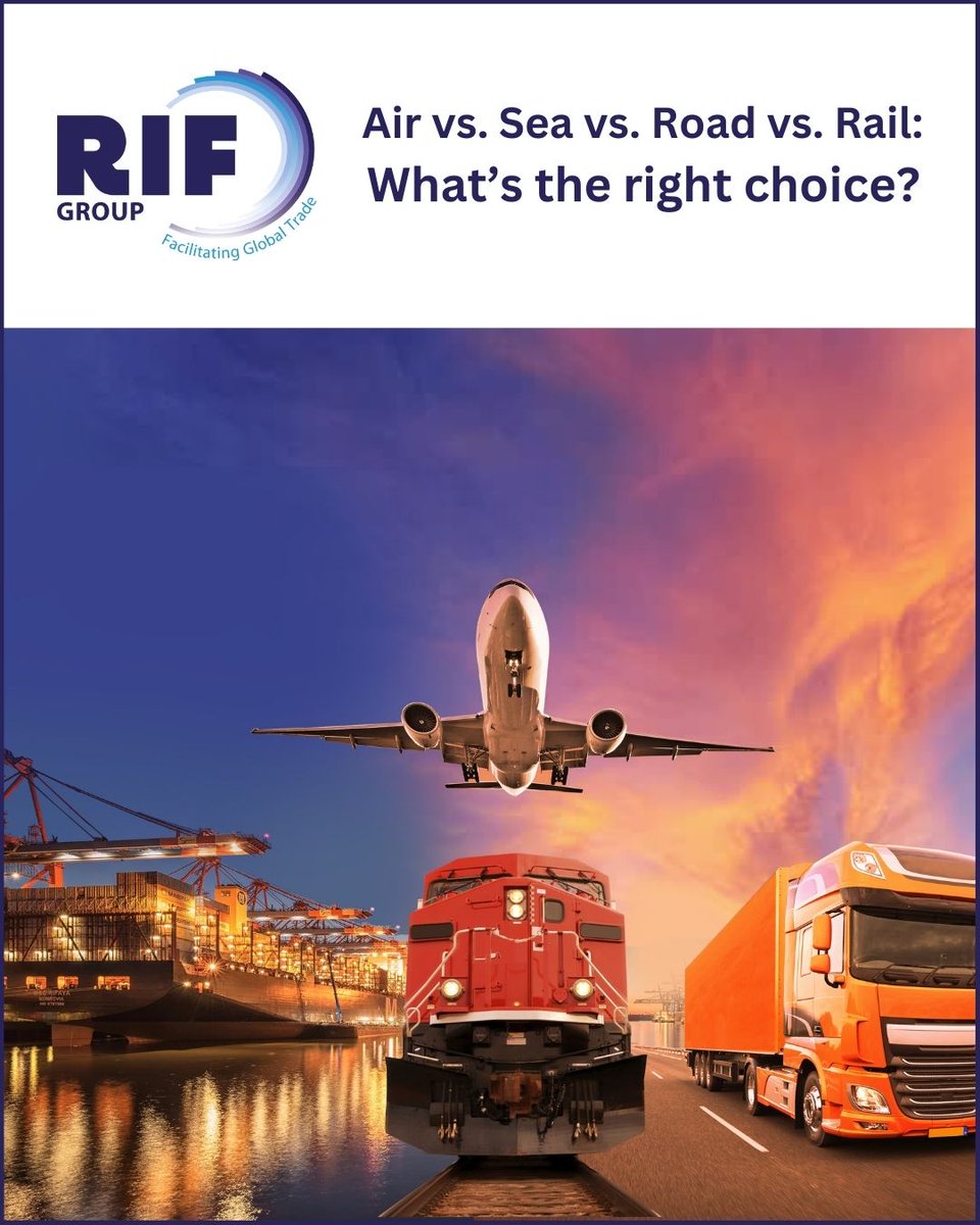 Our comprehensive global network has been established to meet our customers’ ever-changing needs. At #RIFGroup we work hard in providing international #transportation services, to and from all points in the world, via air, ocean and road. rifgroup.co.uk