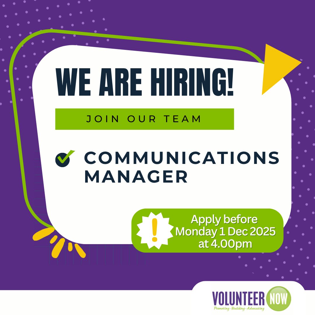 We are seeking a dynamic &amp; skilled Communications Manager to join our team. This role requires a creative individual with excellent writing, editing &amp; project management skills along with a sound knowledge of online media. 

➡️ ow.ly/vHJP50X6UKH

#Vacancies #Jobs