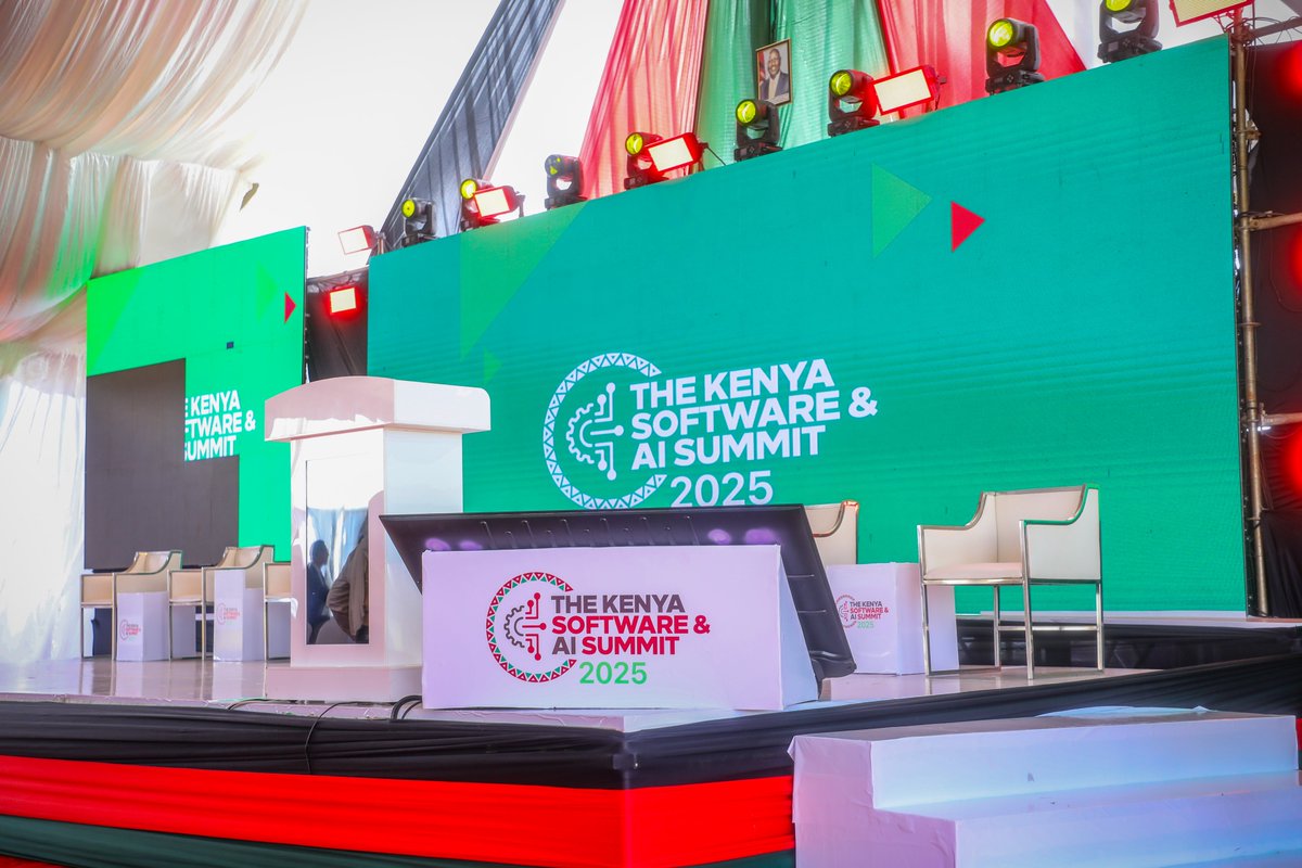 SafaricomPLC's tweet image. A glimpse into the future of tech !

At the Kenya Software &amp;amp; AI Summit in Eldoret, we joined innovators, developers, and policy leaders to shape conversations around AI governance, digital policy, and software engineering.

#PoweringProgress #AISummitKenya