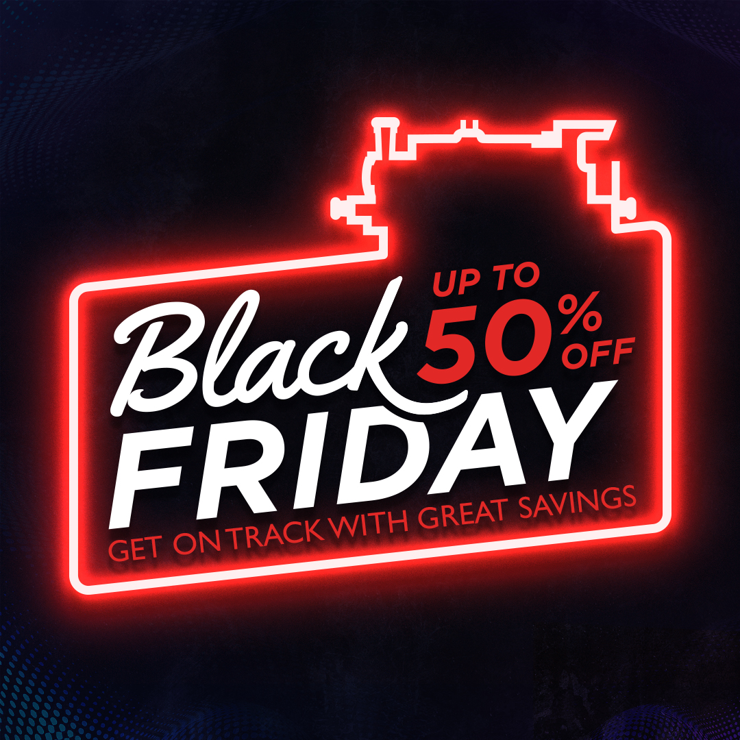 hornby's tweet image. Black Friday is now on at Hornby! 

With up to 50% off selected products until 2nd December, you can grab your favourite models for less.

Hurry, head to our website now!👉bit.ly/4nRaIGY 

#Hornby #Modelrailways #BlackFriday